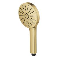 Vorschau: Grohe Vitalio Joy+ 120 Handbrause mit 3 Strahlarten, 6,3 l/min, cool sunrise gebürstet 134863GN00 