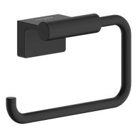 Vorschau: hansgrohe AddStoris S Papierrollenhalter ohne Deckel, schwarz matt