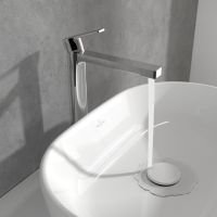 Vorschau: Villeroy&Boch Architectura Einhebel-Waschtischarmatur erhöht für Waschschüsseln, chrom