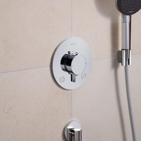 hansgrohe Ecostat Comfort S Thermostat Unterputz für 2 Funktionen chrom 33715000