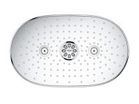 Vorschau: Grohe Rainshower SmartControl Kopfbrause mit 2 Strahlarten, 36cmx22cm, chrom