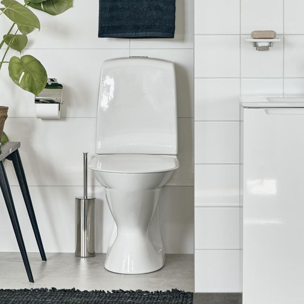 Smedbo Outline Lite WC-Bürste Freistehend, edelstahl poliert