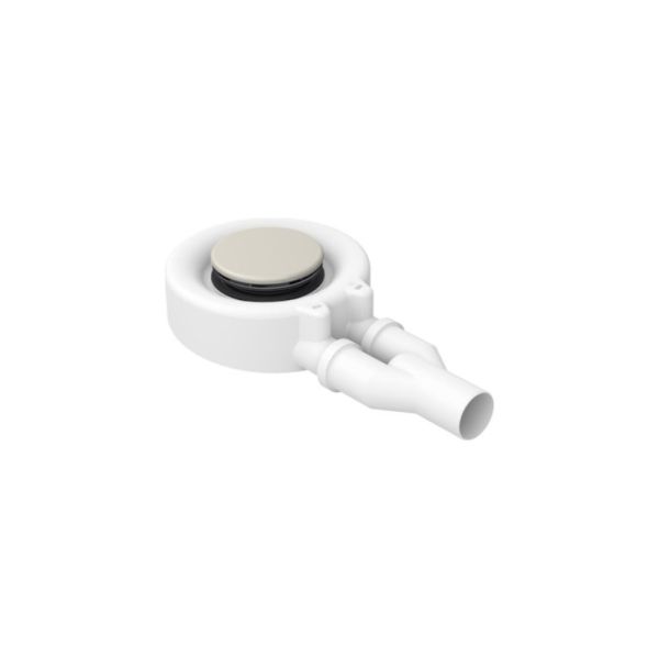 Bette BetteScope Ablaufgarnitur seitlich 0,85l/s, cream, BetteAntirutsch Pro