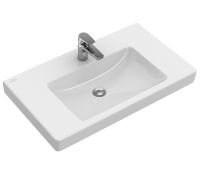 Vorschau: Villeroy&Boch Subway 2.0 Aufsatzwaschtisch, 80x47cm, geschliffen, 1 Hahnloch