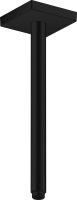 Axor ShowerSolutions Deckenanschluss 30cm eckig, schwarz matt 26438670