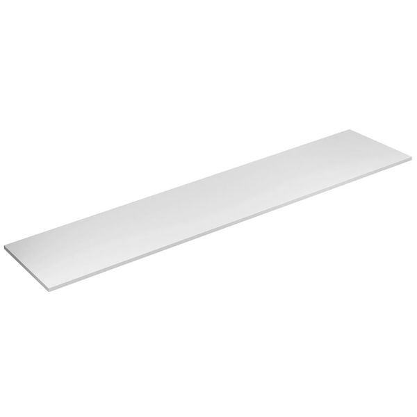 Kludi ICOS Deckplatte 240x50cm für Waschtischunterschrank, weiß matt 50T24053
