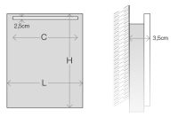 Vorschau: KOH-I-NOOR TOP SUPERIORE LED Spiegel mit Oberbeleuchtung Vorschau: KOH-I-NOOR TOP SUPERIORE LED Spiegel mit Oberbeleuchtung