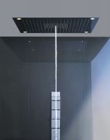 Vorschau: Axor ShowerHeaven Kopfbrause 97x97cm 3jet mit Licht, edelstahl