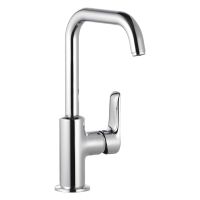 Kludi Pure&Solid Waschtisch-Einhandmischer, schwenkbar, chrom 340240575