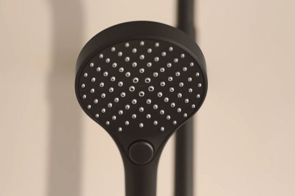 Hansa Hansaviva Handbrause Ø11cm, 3-strahlig, schwarz matt
