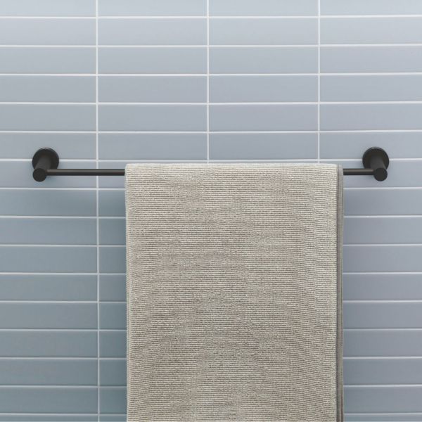 Duravit D-Code Handtuchhalter 60cm schwarz matt 0099244600