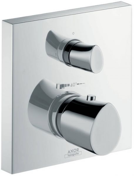 Axor Starck Organic Thermostat Unterputz mit Ab- und Umstellventil, chrom 12716000