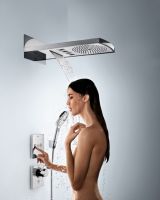 Vorschau: Hansgrohe ShowerSelect Thermostat Highflow Unterputz für 1 Verbraucher und 1 zusätzl. Abgang, chrom 15761000