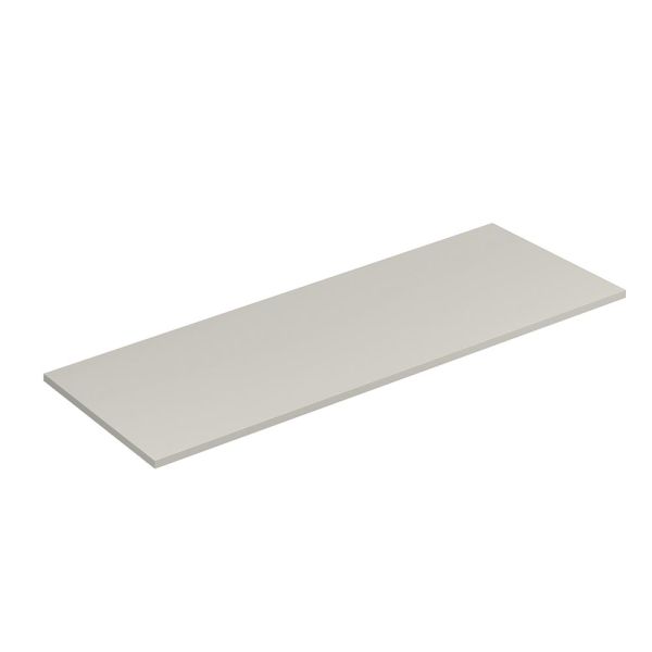 Kludi ICOS Deckplatte 140x50cm für Waschtischunterschrank, light dove matt 50T140O2