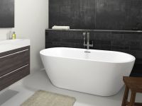 Vorschau: RIHO Inspire freistehende Badewanne oval 160x75cm