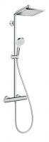 Vorschau: Hansgrohe Crometta E 240 1jet Showerpipe EcoSmart 9 l/min, chrom