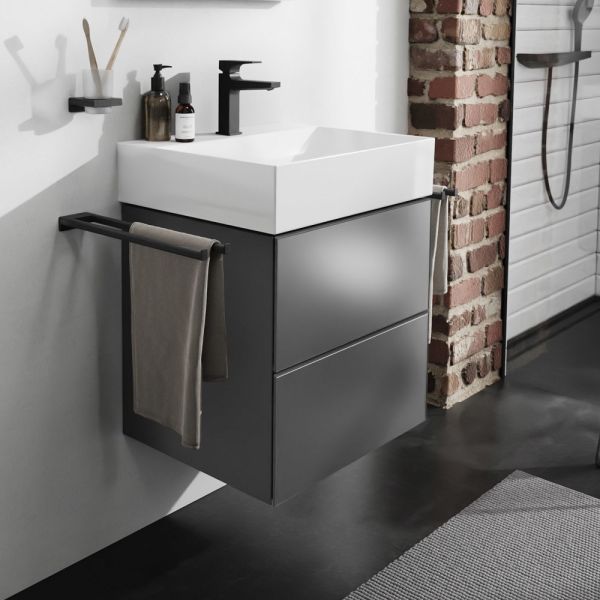 hansgrohe Xevolos E Waschtisch-Set 60cm, schiefergrau 61092450 54177770