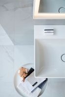 Vorschau: Duravit DuraSquare Waschtisch 60x47cm, mit 1 Hahnloch, geschliffen, mit WonderGliss, weiß