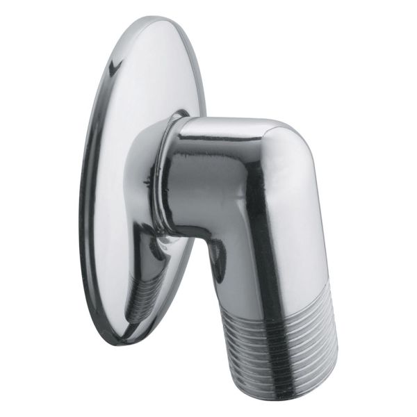 Kludi Wandanschlussbogen mit Rosette, chrom 6054005-00