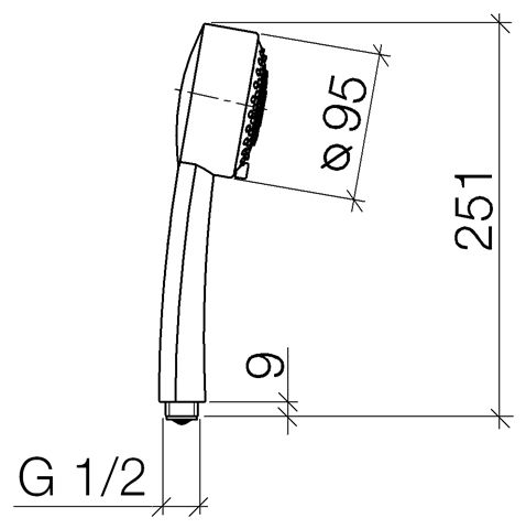 Dornbracht Performing Shower Handbrause wassersparend