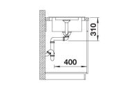 Vorschau: Blanco SILGRANIT® Adira XL 6 S Küchenspüle mit Ablauffernbedienung, Becken reversible einbaubar