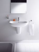 Vorschau: Duravit D-Code Waschtisch 60x46cm, mit Überlauf, ohne Wondergliss, weiß 2310600000