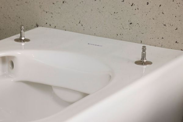 Duravit Viu Wand-WC 48x37cm, eckig, rimless, Durafix, weiß