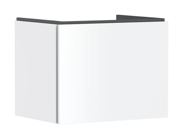 hansgrohe Xilesa E Unterschrank 63x47cm für Waschtisch mit 1 Schubkasten, weiß matt 54255700 