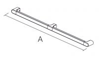 Vorschau: Provex SERIE 500 SG Wandhandlauf, chrom