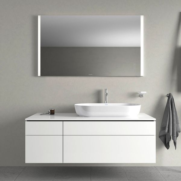 Duravit Luv Aufsatzbecken 80x40cm weiss 03798000001