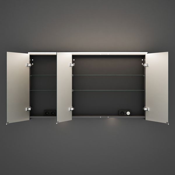 Burgbad Sinea 3.0 LED-Spiegelschrank 140x80cm