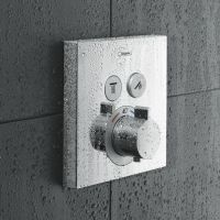 Vorschau: Hansgrohe ShowerSelect Thermostat Unterputz für 2 Verbraucher, chrom