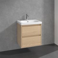 Villeroy&Boch Skyla Waschtischunterschrank C79400 57cm, 2 Auszüge, nordic oak C79400VJ