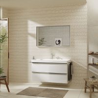 Vorschau: Hansgrohe Xelu Q Waschtischunterschrank 118x47,5cm, 2 Schubkästen