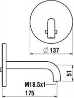 Vorschau: Laufen Twintronic elektr. UP-Waschtischmischer m. IR-Senoren zu Simibox für Kalt-o. Mischwasser_1