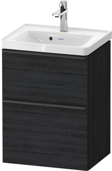 Duravit D-Neo Möbel-Set 50cm mit Handwaschbecken, Waschtischunterschrank und Spiegel