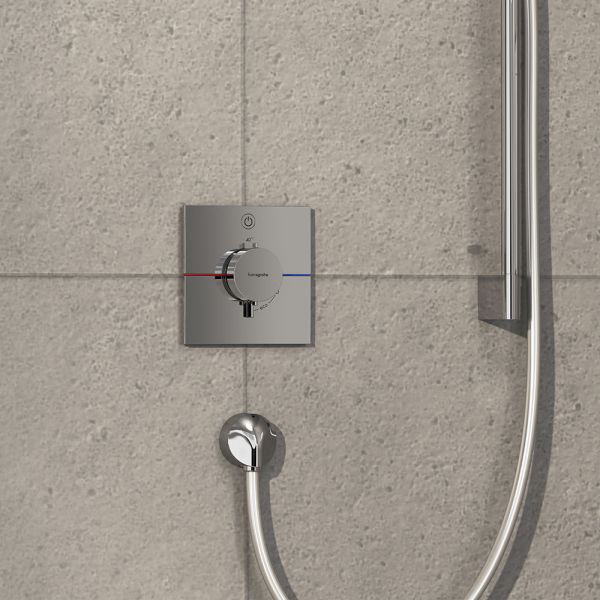 Hansgrohe ShowerSelect Comfort E Thermostat Unterputz für 1 Verbraucher, chrom