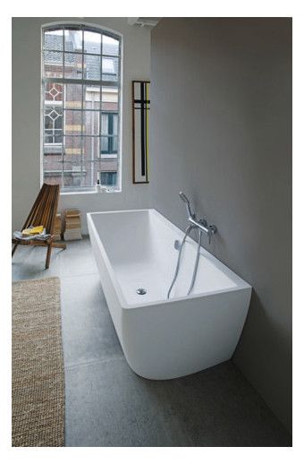 Duravit DuraSquare Vorwand-Badewanne rechteckig 180x80cm, weiß