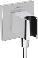 Vorschau: Hansgrohe FixFit E Brausehalter mit Schlauchanschluss, chrom 26889000