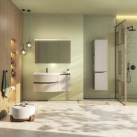 Vorschau: Burgbad Sinea 3.0 LED-Spiegelschrank 120x80cm, obere LED-Wellenform links