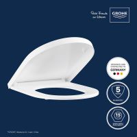 Vorschau: Grohe Euro WC-Sitz mit Soft-Close, weiß