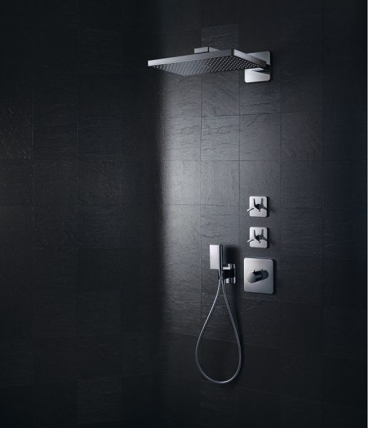 Axor ShowerSolutions Kopfbrause 460/300 1jet mit Brausearm und Softcube Rosette