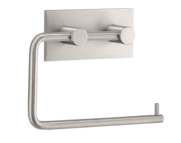 Smedbo Design selbstklebender Toilettenpapierhalter, edelstahl gebürstet B1098 