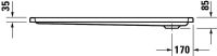 Vorschau: Duravit D-Code Duschwanne 130x90cm, weiß
