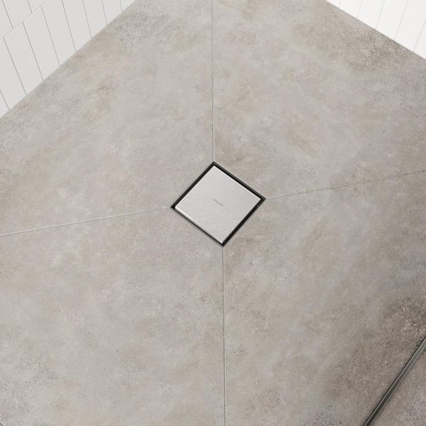 hansgrohe RainDrain Spot Plus Komplettset höhenverstellbar, befliesbar