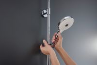 Vorschau: Duravit Shower System/Duschsystem mit Brausethermostat, chrom