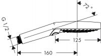 Vorschau: Hansgrohe Raindance Select S Handbrause 120 3jet