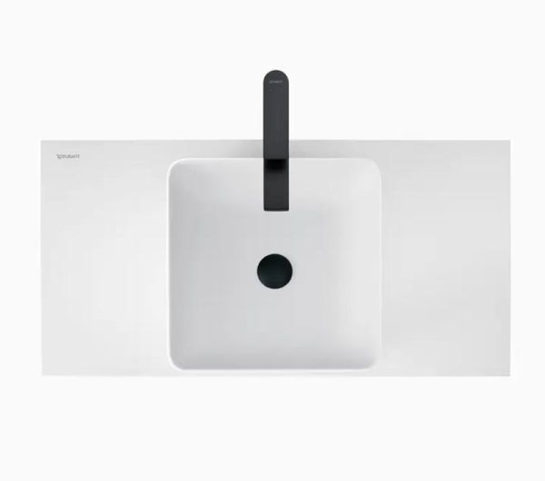 Duravit Schaftventil 50mm, schwarz matt