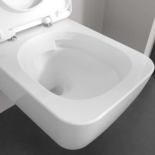 Villeroy&Boch Skyla Combi-Pack Wand-WC TwistFlush 37x53cm mit WC-Sitz, softcube