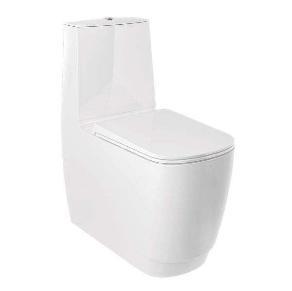 Kludi RESA S Stand-WC 62cm für Spülkasten, Abgang variabel, weiß 27WCB0143